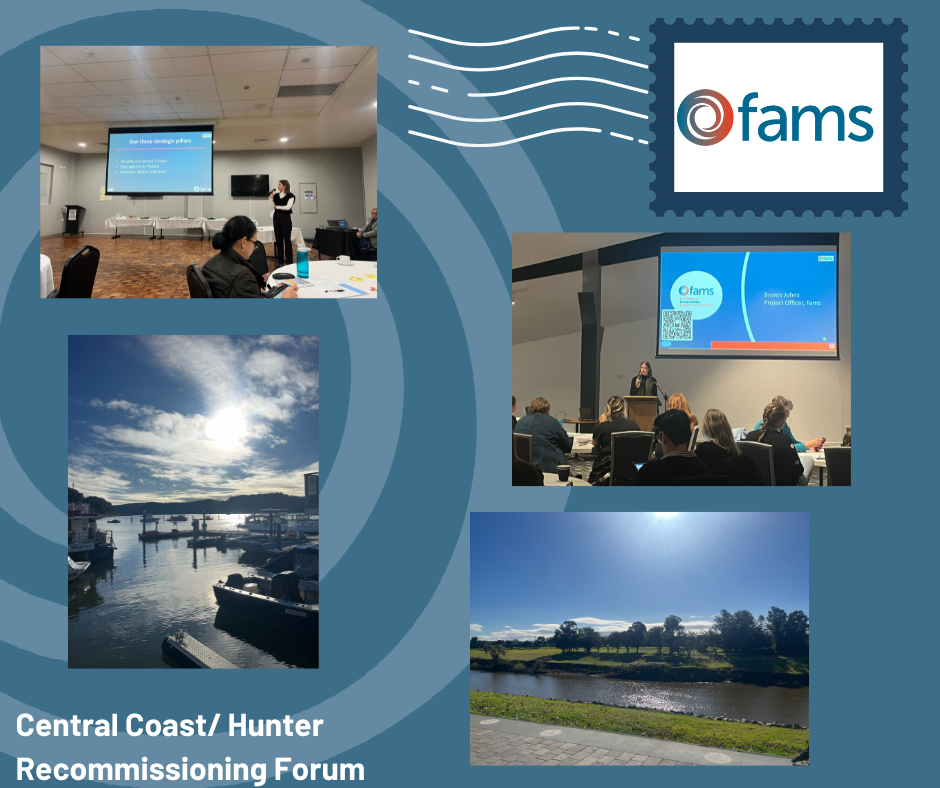 Fams travels across Central Coast & Hunter regions for recommissioning forums