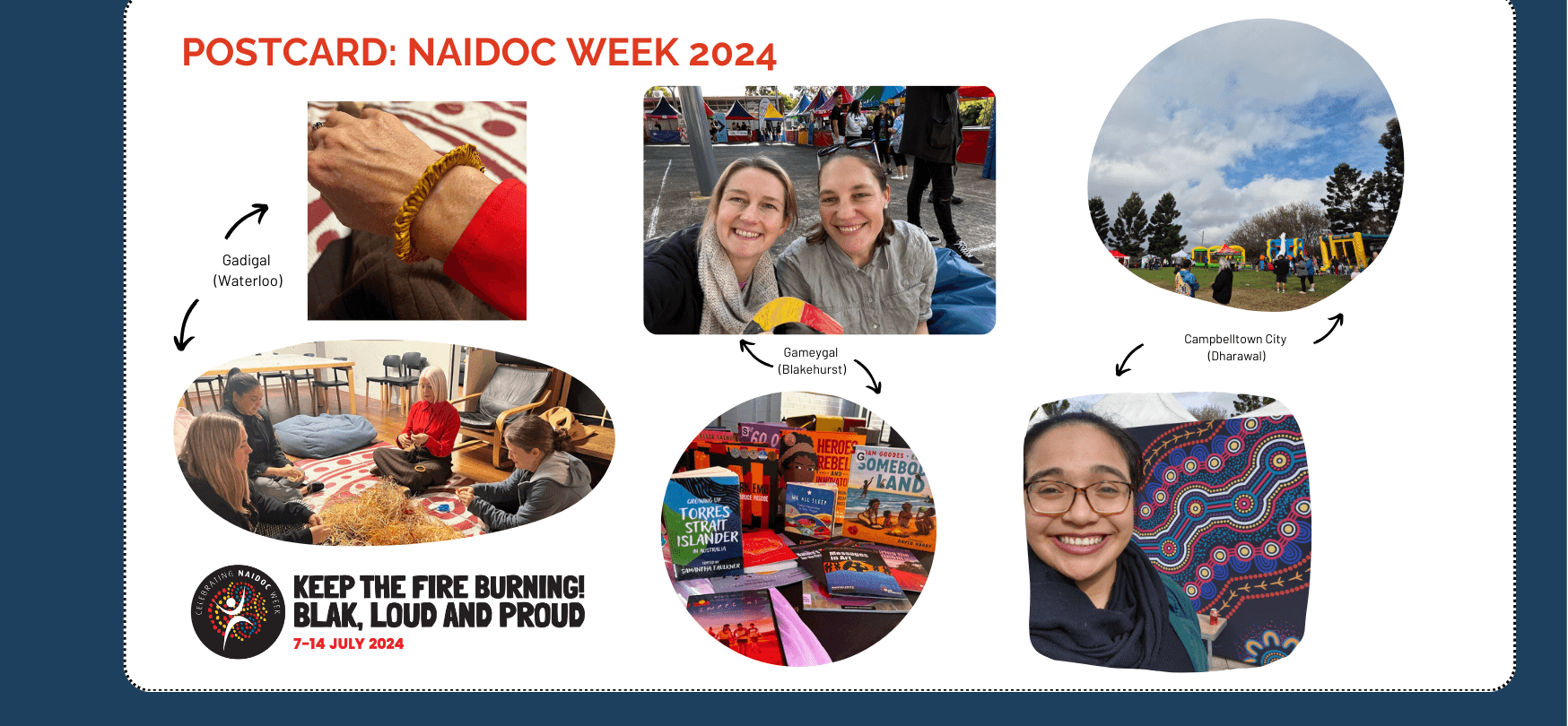 Keep the fire burning: Blak, loud and proud! Fams celebrates NAIDOC week 2024