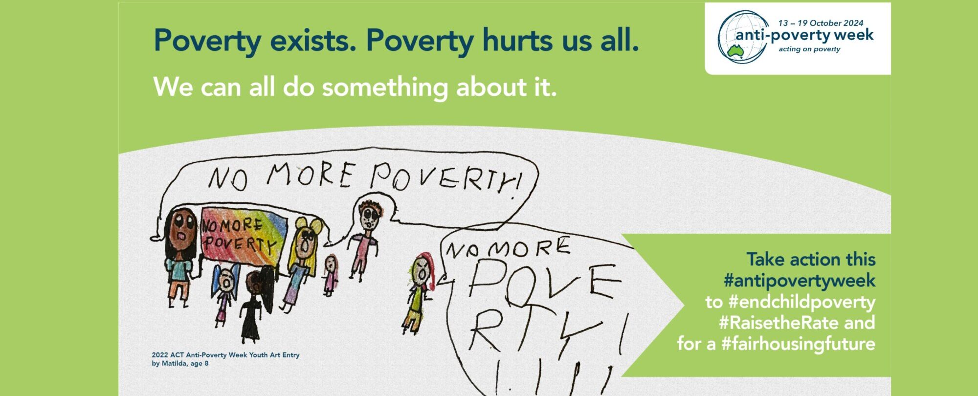 Anti-Poverty Week: There’s hope, so let’s act to give children the best start in life.